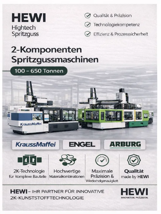 2K-Werkstoffe Maschinenpark